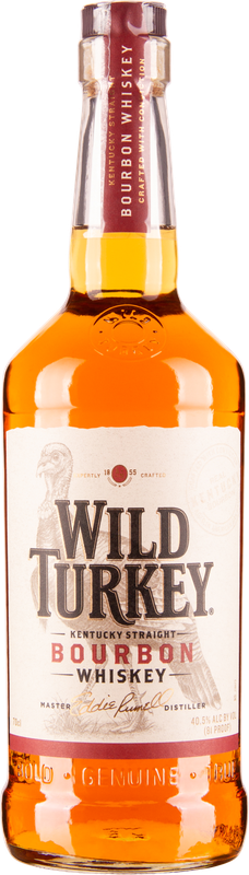 WILD TURKEY Kentucky Straight Bourbon 81 Proof Whiskey