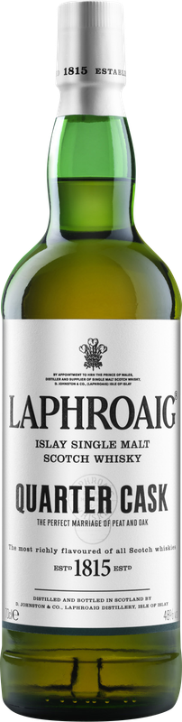 LAPHROAIG Quarter Cask Islay Single Malt Scotch Whisky im Geschenkkarton