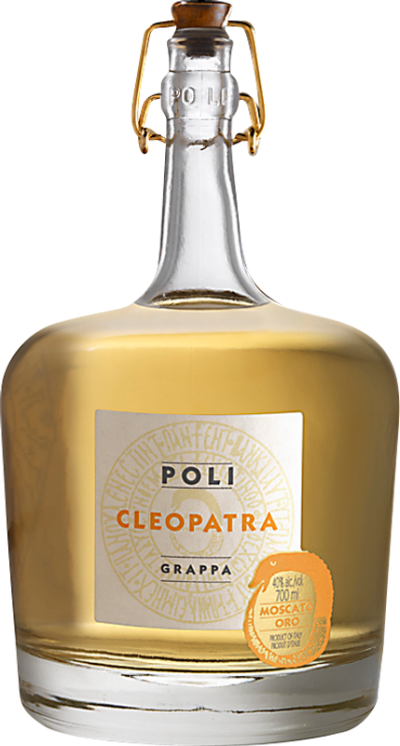 POLI Grappa Cleopatra Moscato Oro
