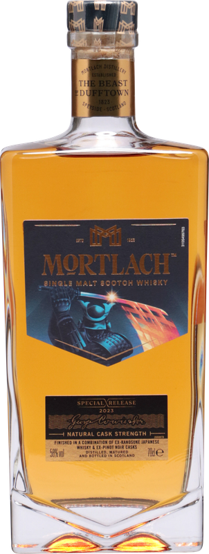 MORTLACH Rarität The Katanas Edge Spec Release 23 im Geschenkkarton
