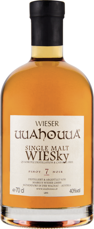 WIESER Uuahouua Single Malt Wiesky Pinot Noir