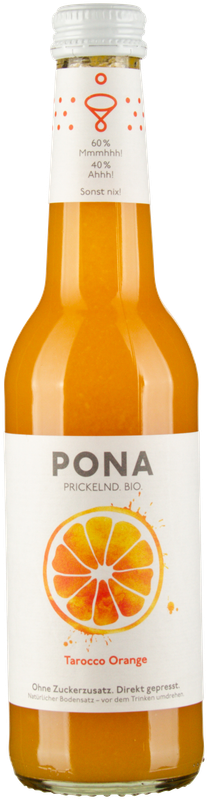 PONA Tarocco Orange Prickelnd bio