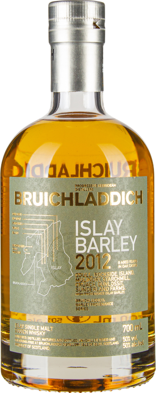 BRUICHLADDICH Islay Barley Islay Single Malt Scotch Whisky 2012 im Geschenkkarton