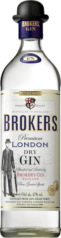 BROKER'S London Dry Gin 47%