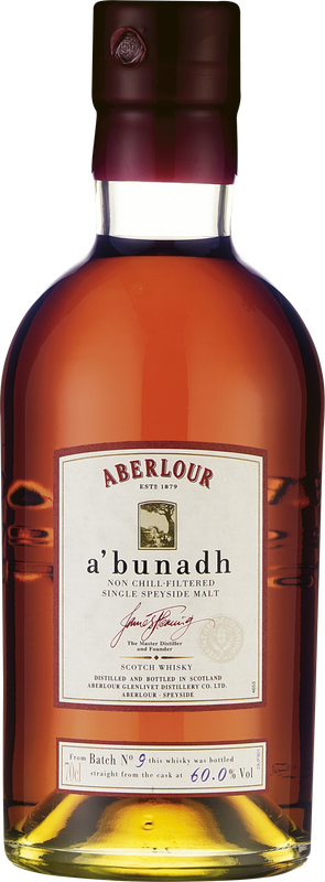 ABERLOUR A'Bunadh Speyside Single Malt Scotch Whisky