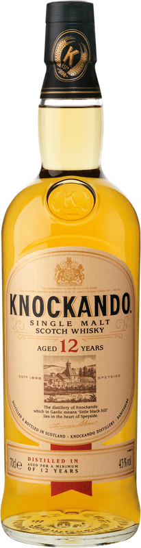 KNOCKANDO 12 years Speyside Single Malt Scotch Whisky