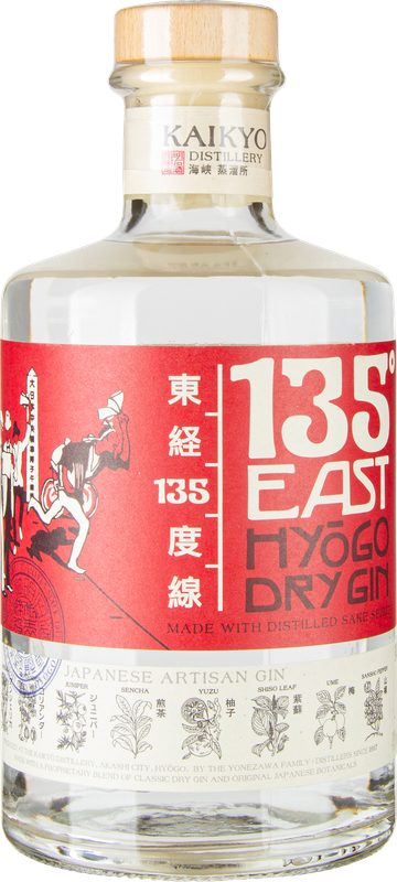 135° East Hyogo Dry Gin