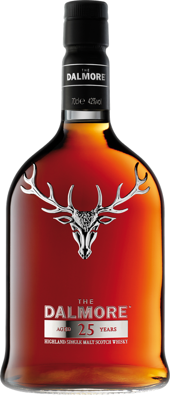 DALMORE 25 years Highland Single Malt Scotch Whisky im Geschenkkarton