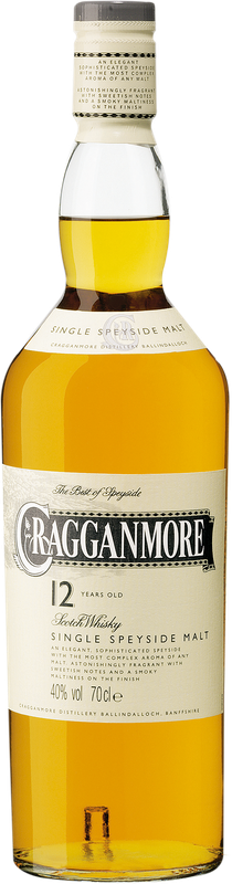 CRAGGANMORE 12 years Speyside Single Malt Scotch Whisky