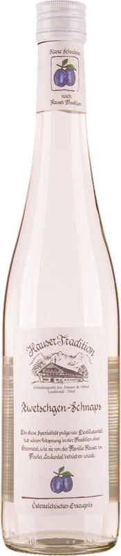 HAUSER TRADITION Zwetschken Schnaps