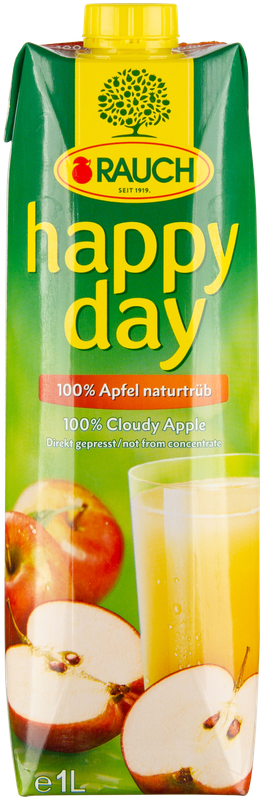 RAUCH Happy Day Apfelsaft Naturtrüb 100%