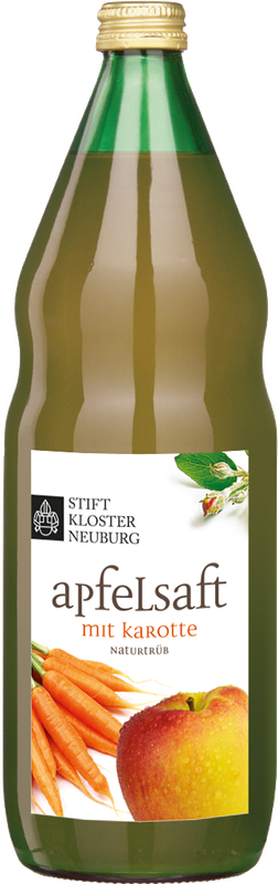STIFT KLOSTERNEUBURG Apfelsaft mit Karotte NaturtrĂźb
