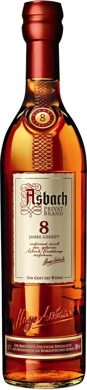 ASBACH 8 Jahre Privatbrand Weinbrand im Geschenkkarton