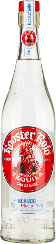 ROOSTER ROJO Blanco Tequila 100% de Agave