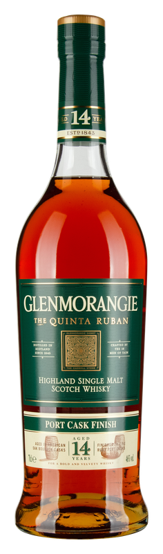 GLENMORANGIE 14 years Quinta Ruban Highland Single Malt Scotch Whisky im Geschenkkarton