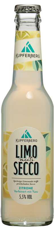 KUPFERBERG Limo meets Secco Zitrone
