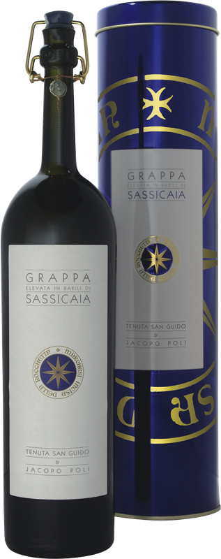 POLI Grappa Barili di Sassicaia
